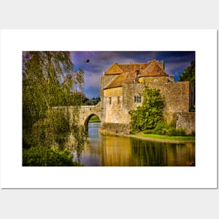 On the Moat At Leeds Castle Posters and Art